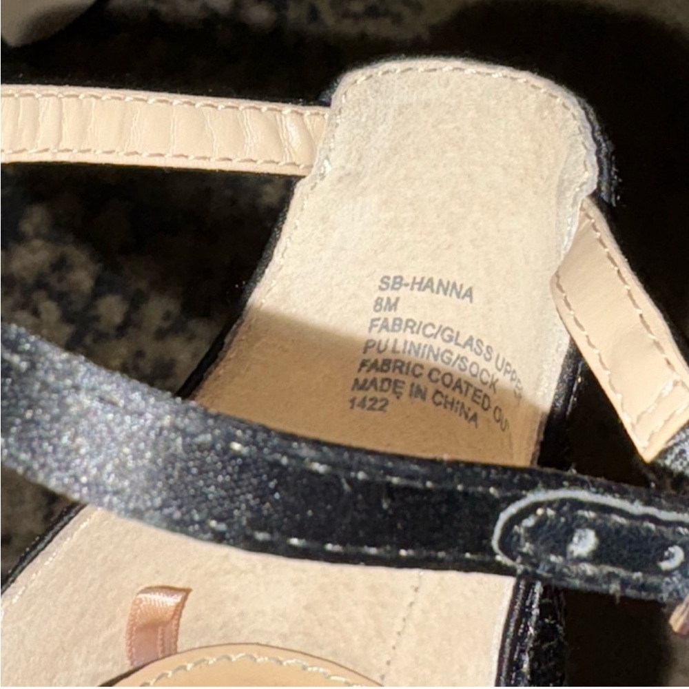 Betsey Johnson Black Women's Heels Hannah size 8 - Picture 4 of 6
